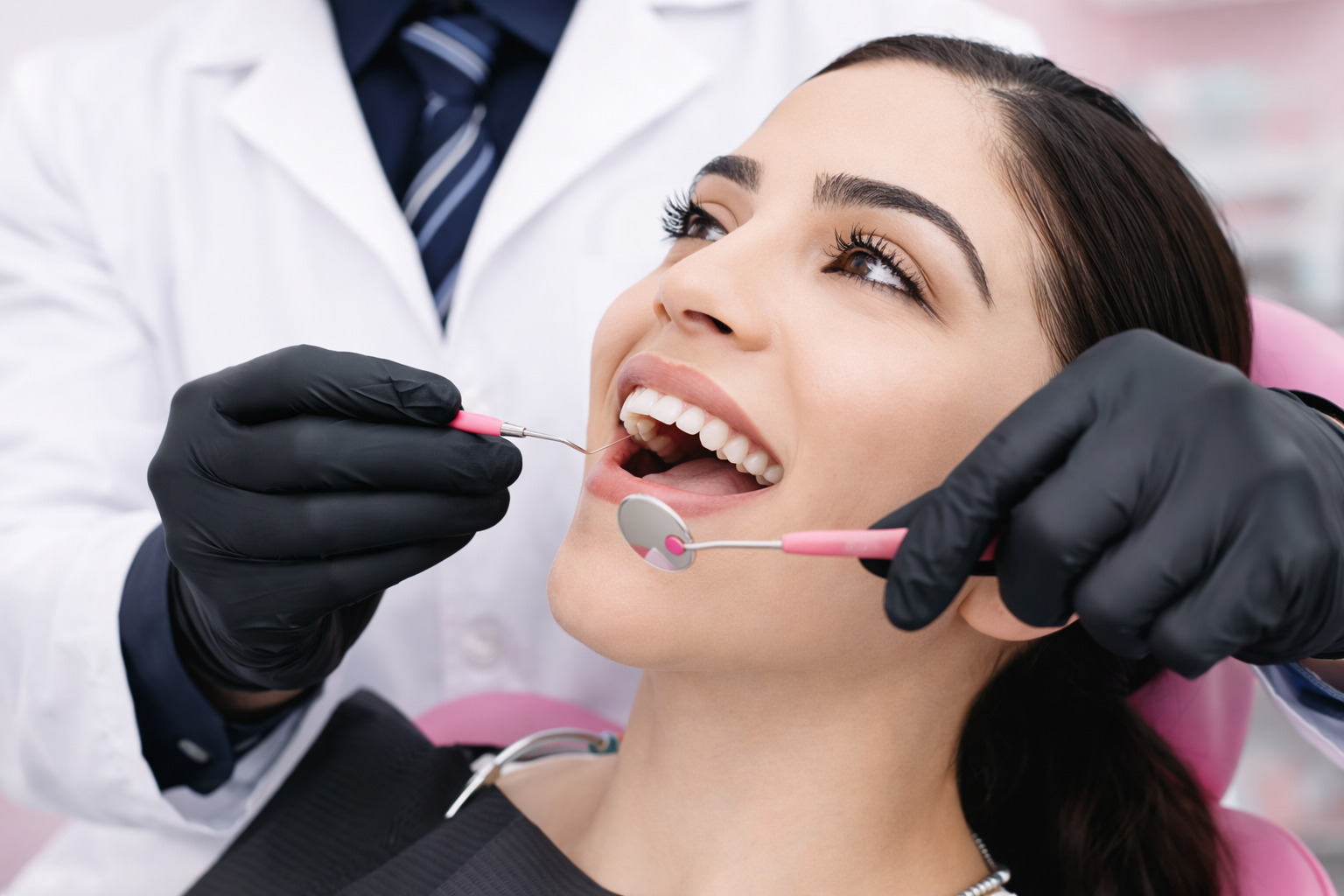 dental routine checkup at Mina Family Dentistry